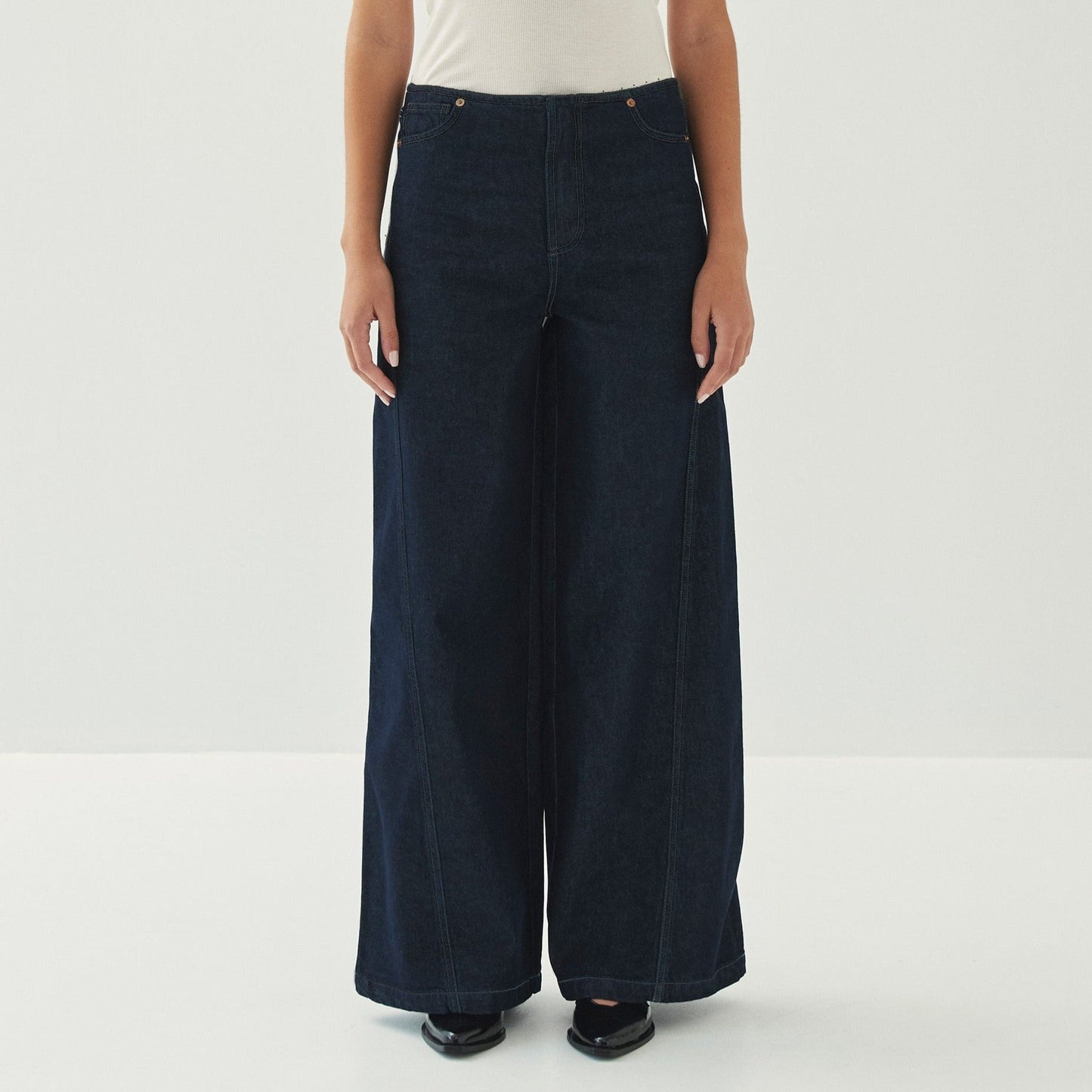 Magda Indigo Denim Trousers