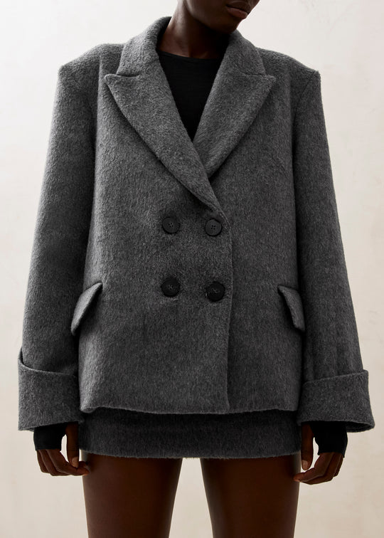 Mei Grey Coat