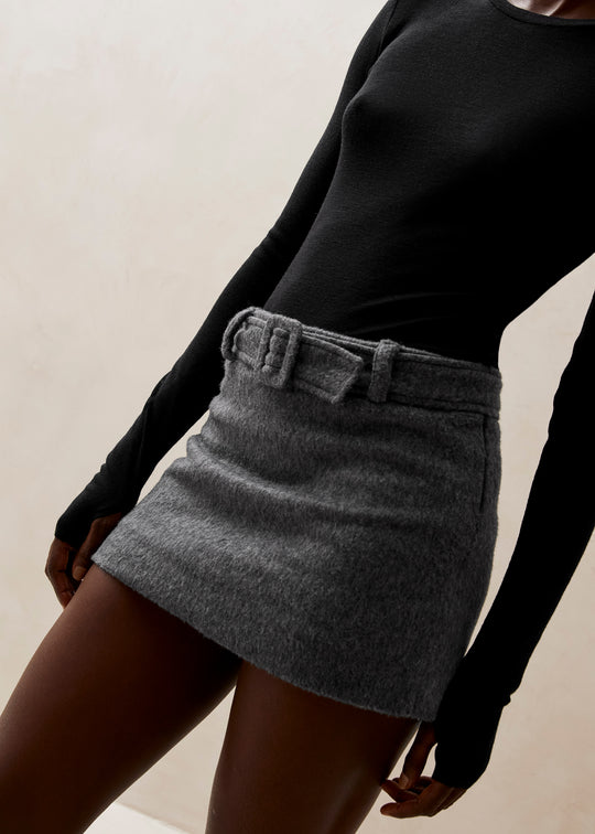 Liv Grey Skirt