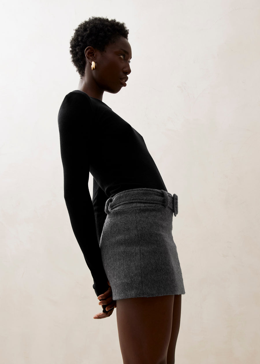 Chrome Mini Skirt Two Piece – ASANTEÉ