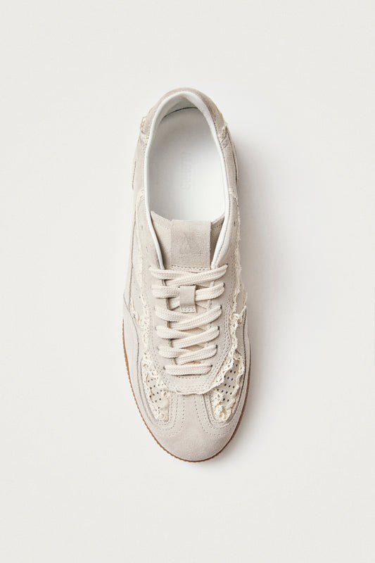 Tb.490 Crochet Cream Leather Sneakers-image