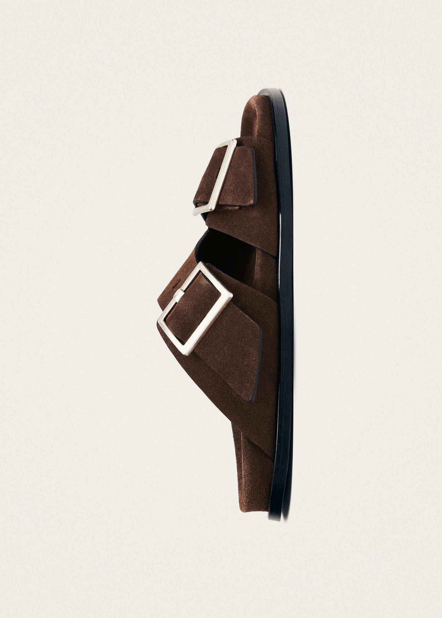 Alba Suede Brown Leather Sandals