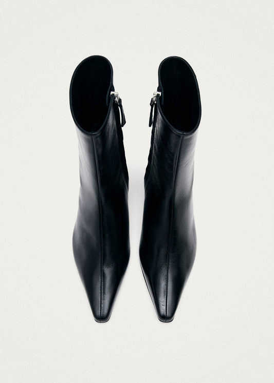 Ambar Rift Botines de Cuero Negros-image