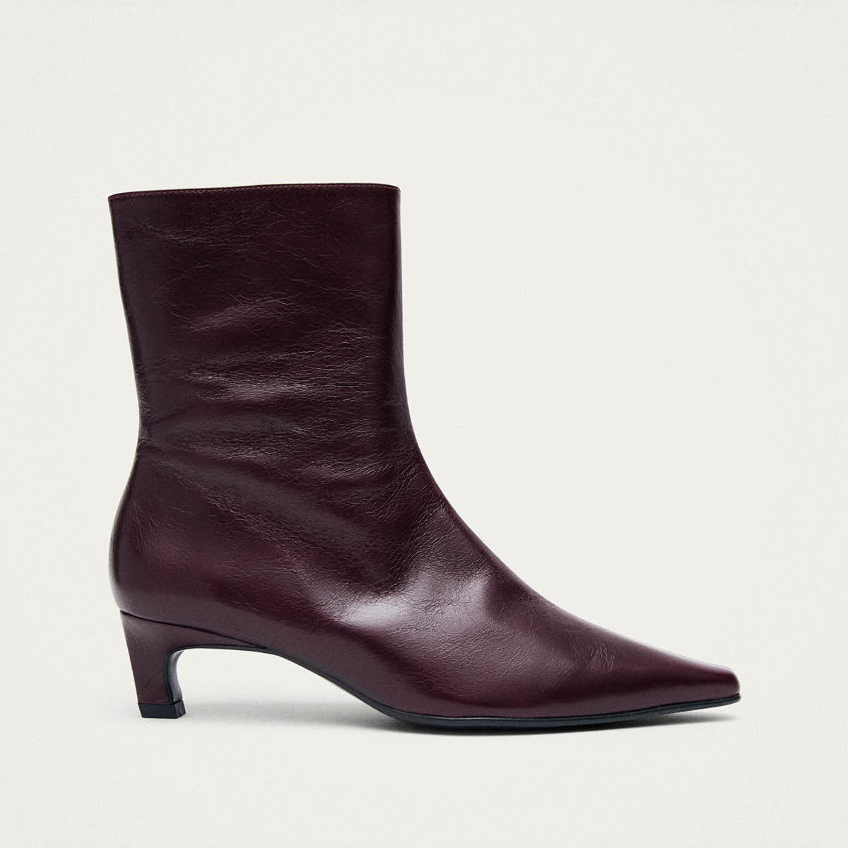 Ambar Rift Stivaletti in Pelle Bordeaux
