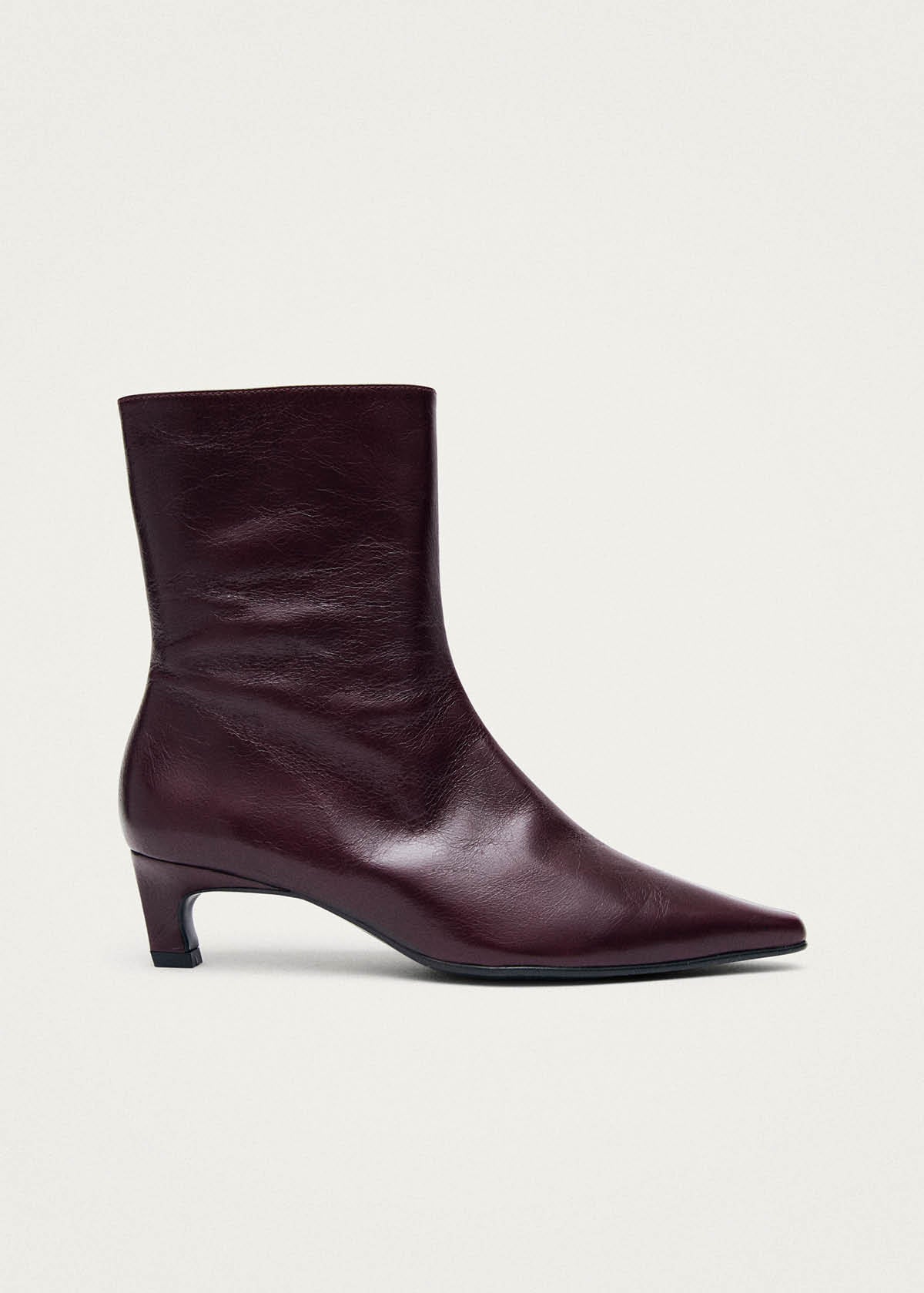 Ambar Rift Stivaletti in Pelle Bordeaux
