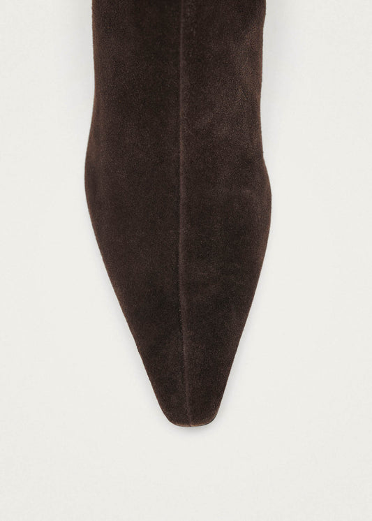 Ambar Botines de Ante Color Marrón-image