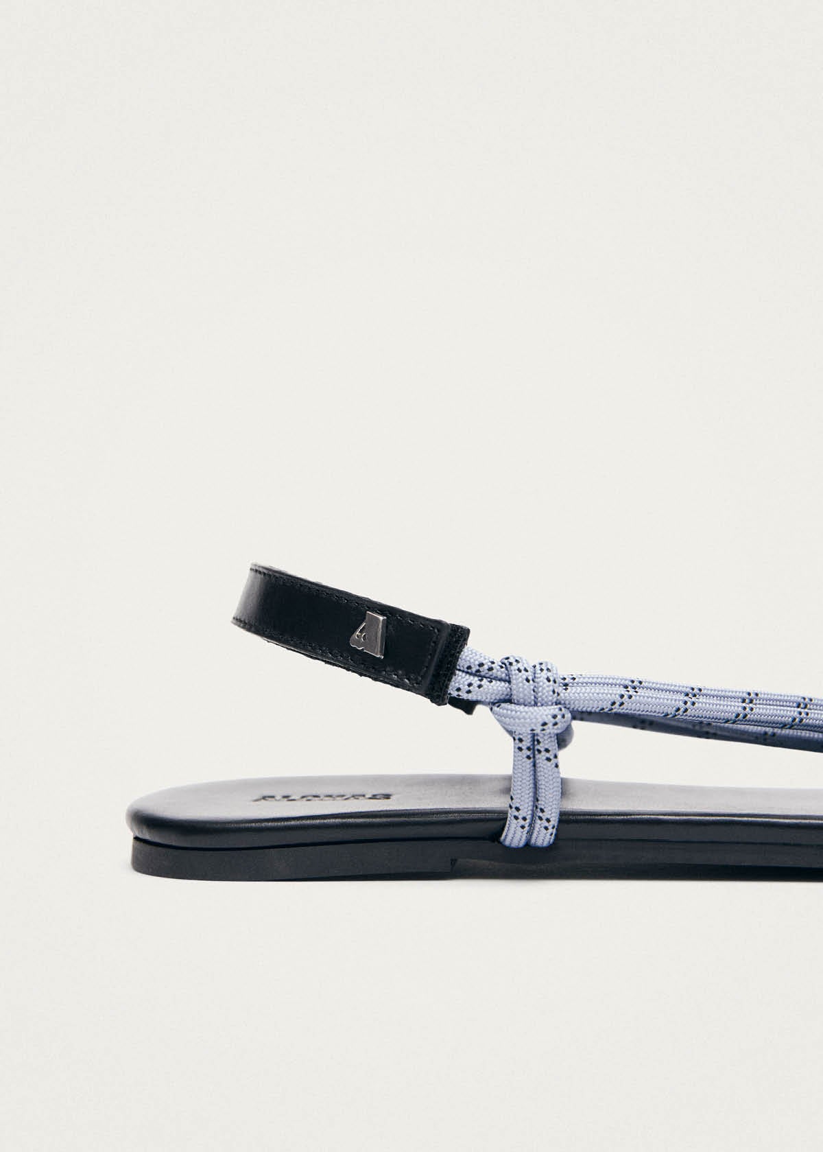 Amelya Sandalias de Cuero Azules