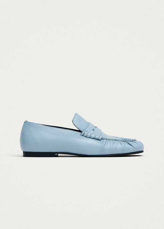 Mocasines de cuero azul Aven-image