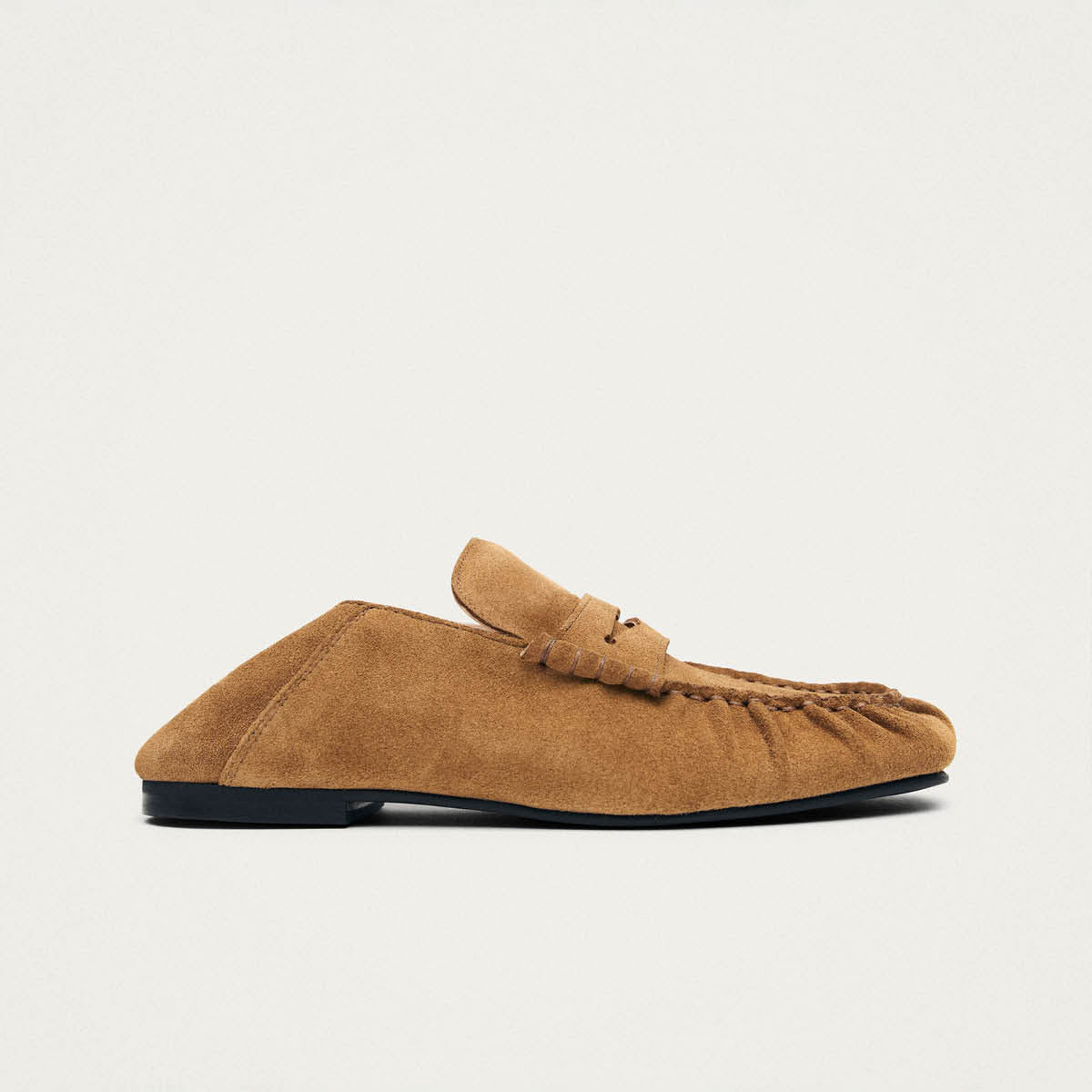 Aven Mule Suede Tan | ALOHAS