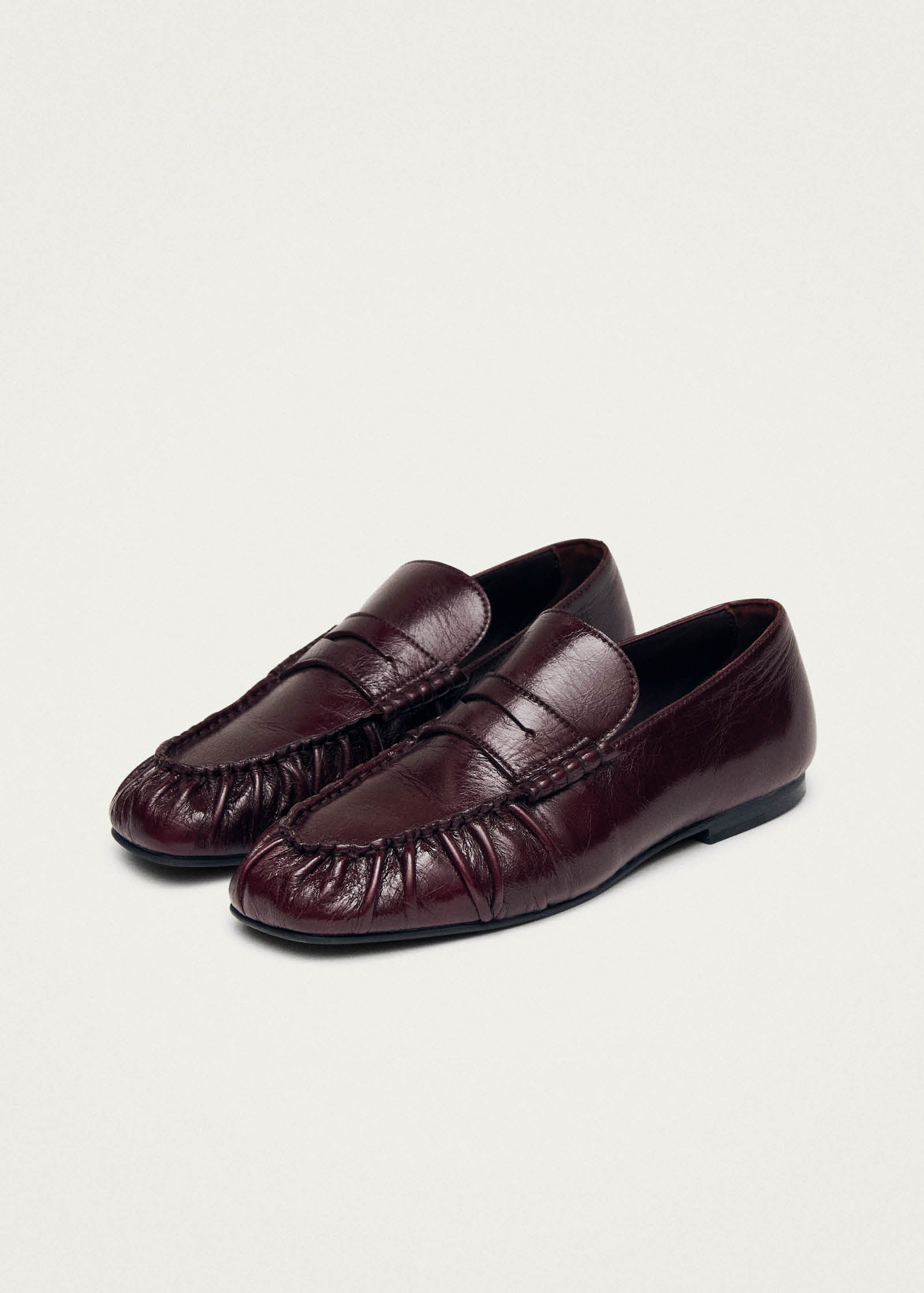 Aven Rift Burgundy Leather Loafers Aven Rift Burgundy Leather Loafers