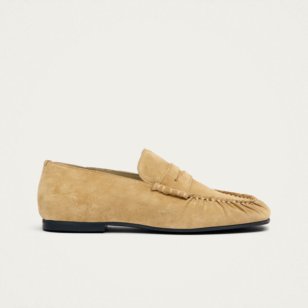 Mocassins en cuir suédé Aven Suede Sand