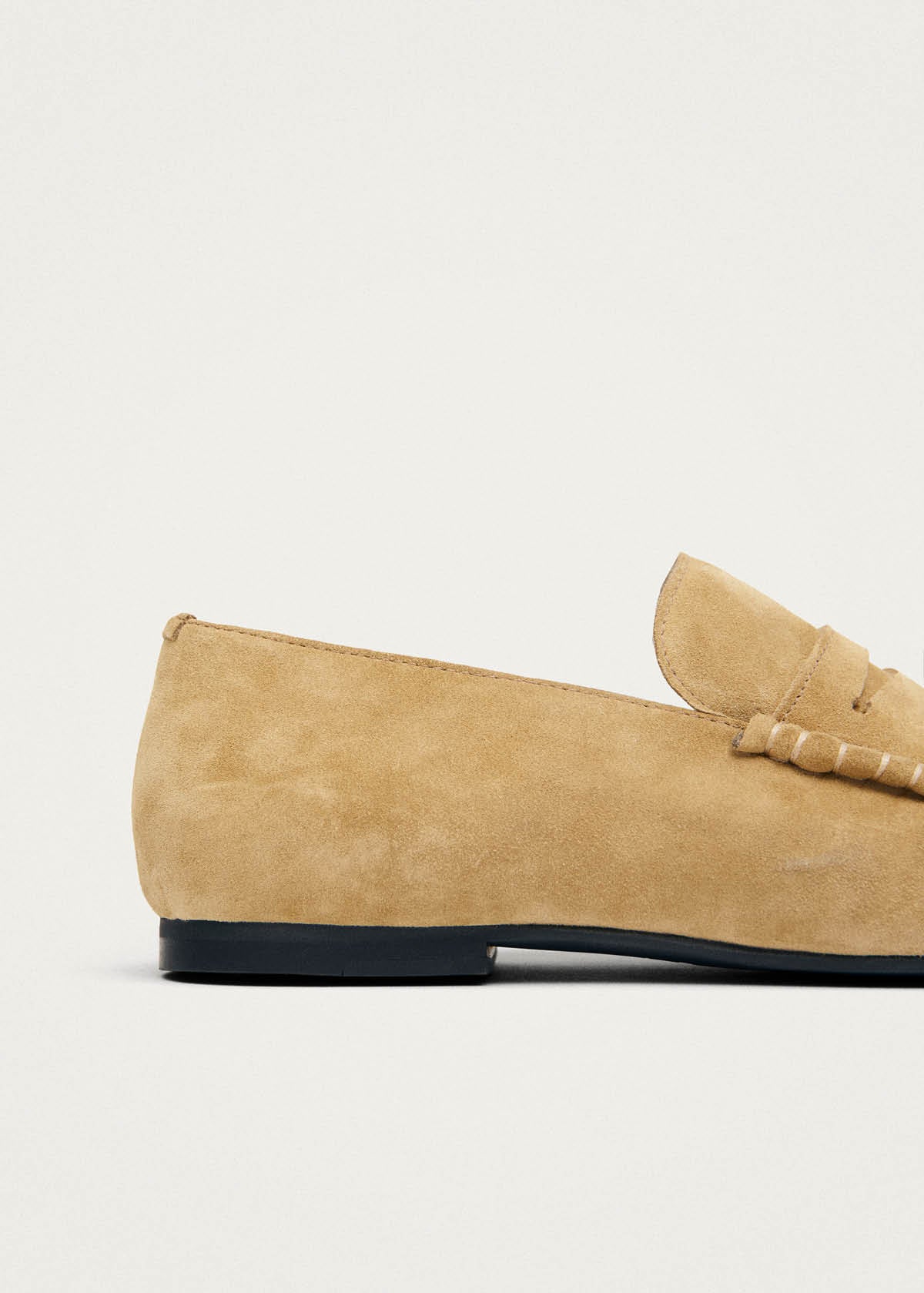 Mocassins en cuir suédé Aven Suede Sand