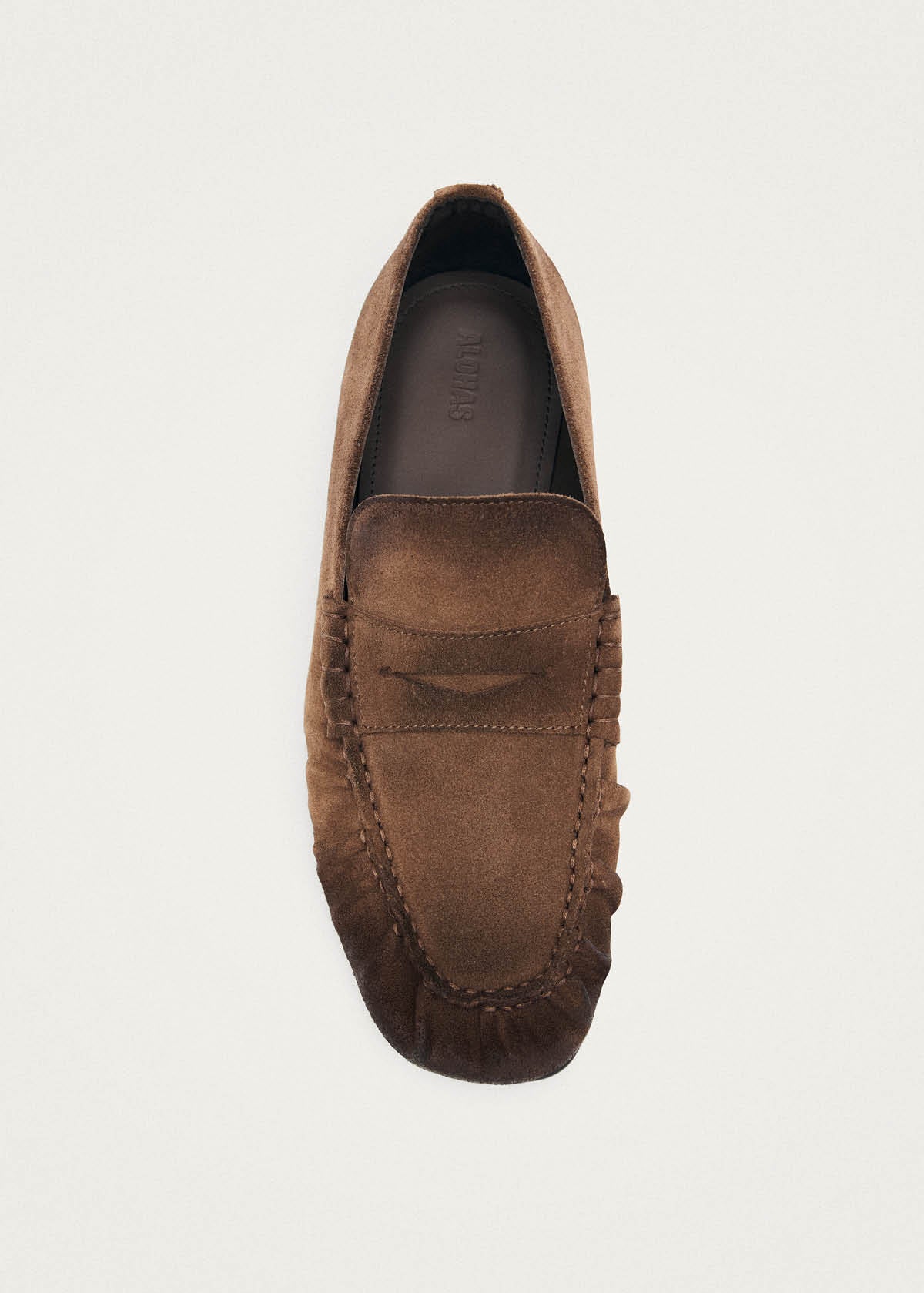 Aven Vintage Effect Suede Brown | ALOHAS