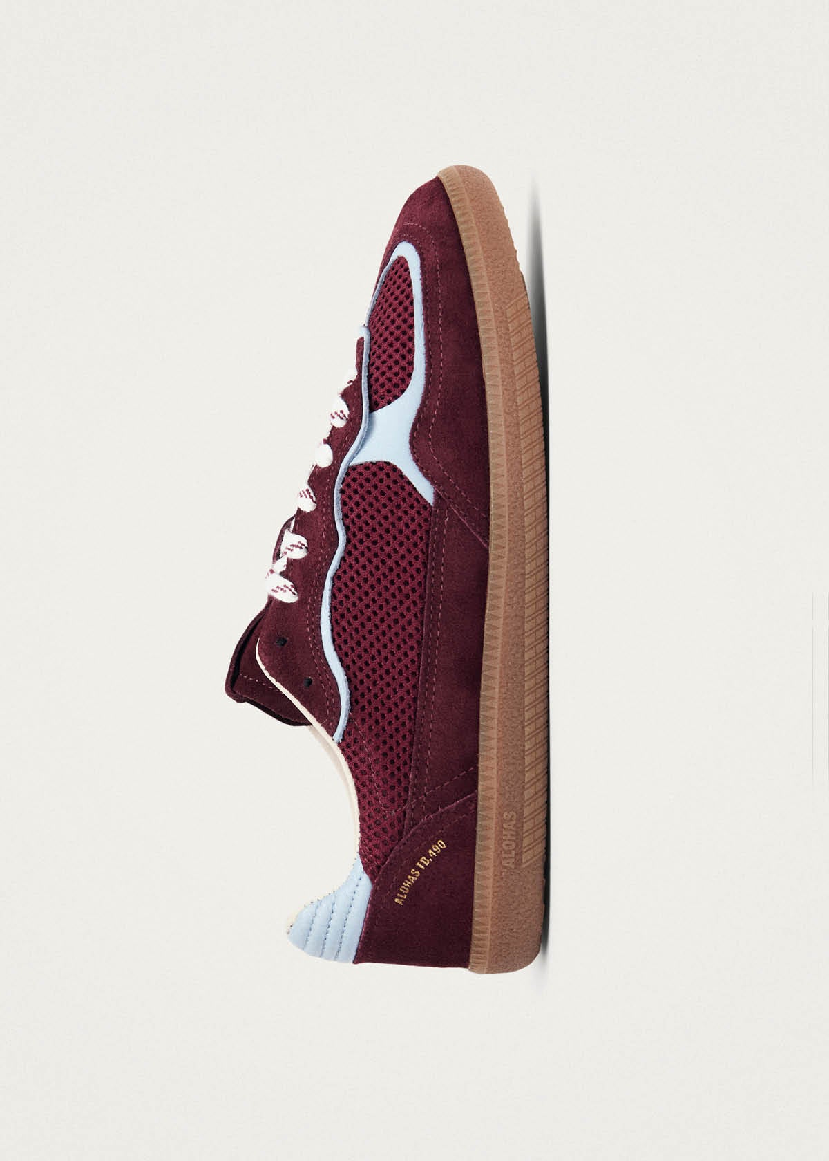 Zapatillas Tb.490 Mesh Burdeos