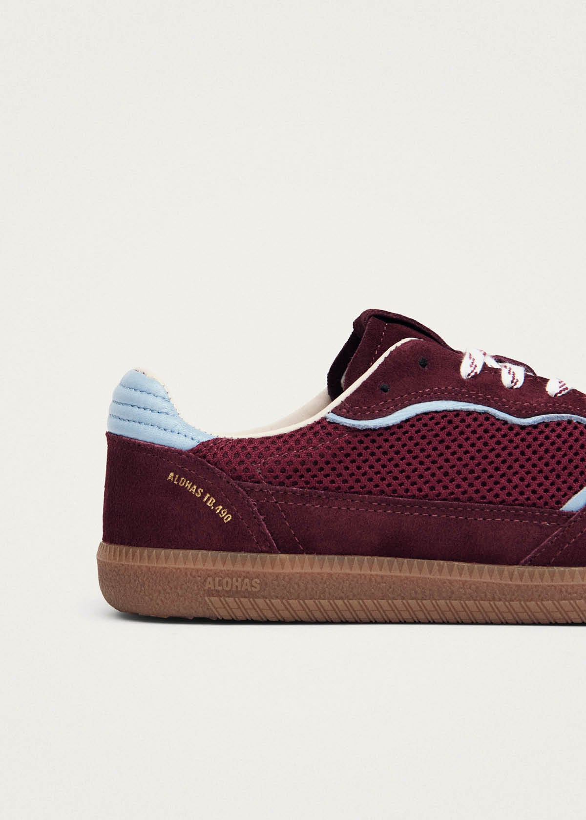 Zapatillas Tb.490 Mesh Burdeos