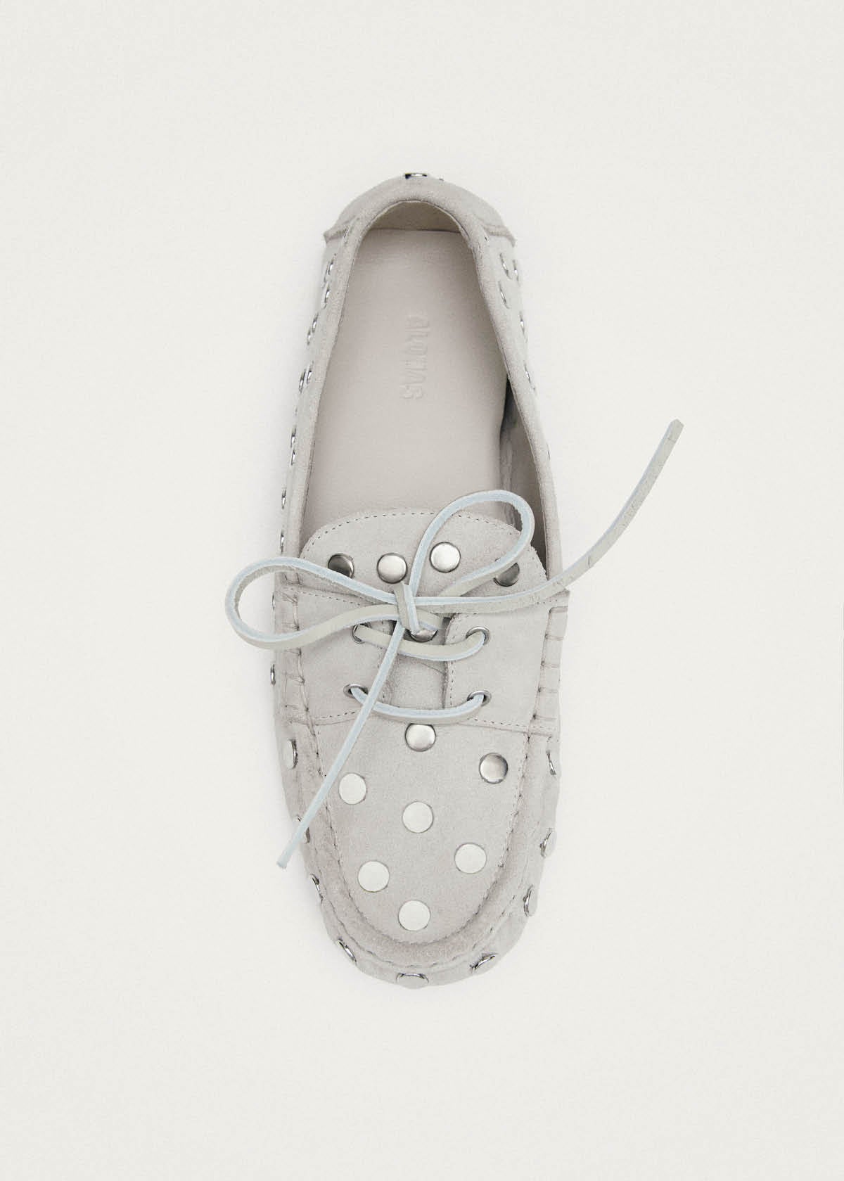 Mocassins en cuir crème suédé Calum