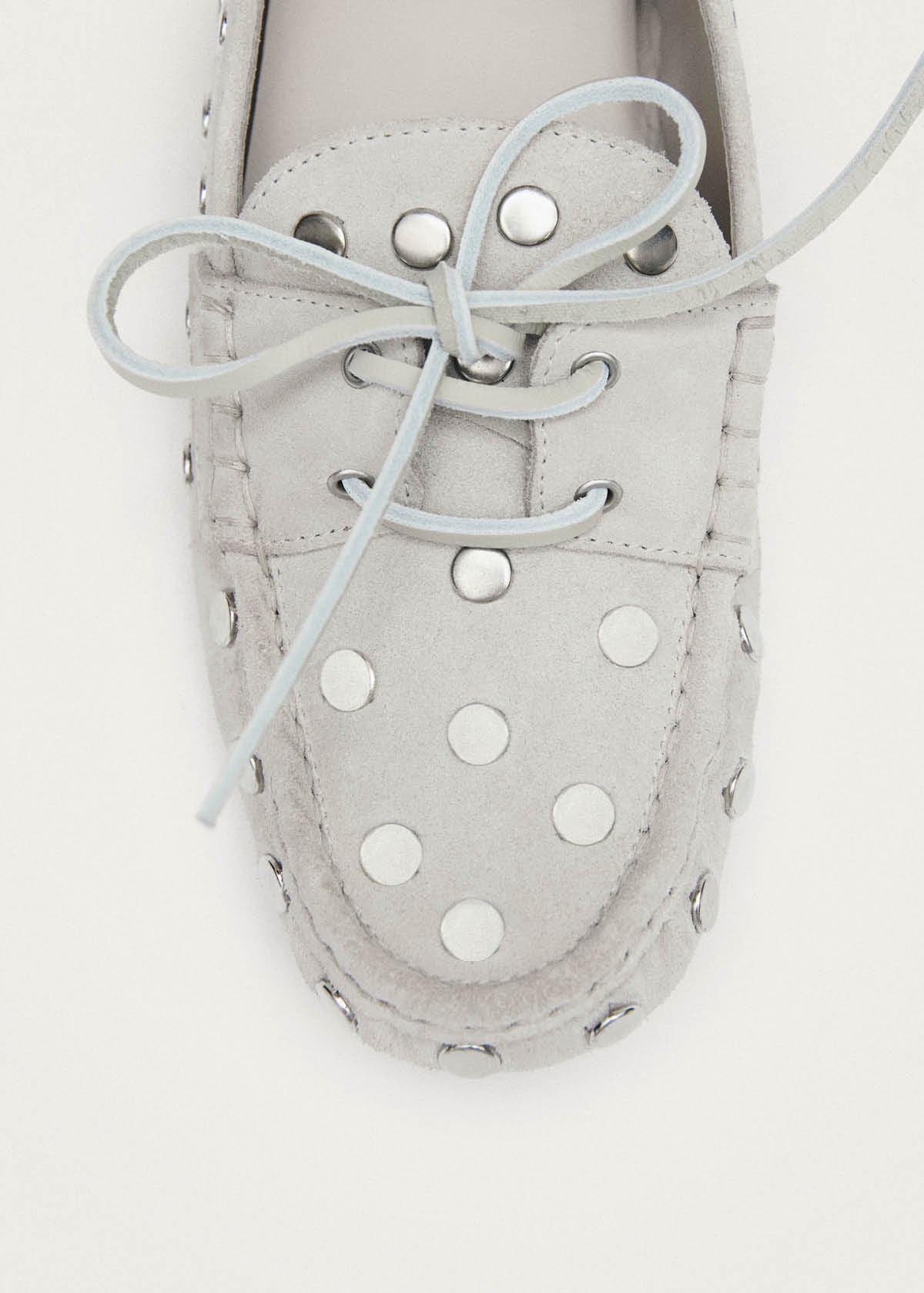 Mocassins en cuir crème suédé Calum