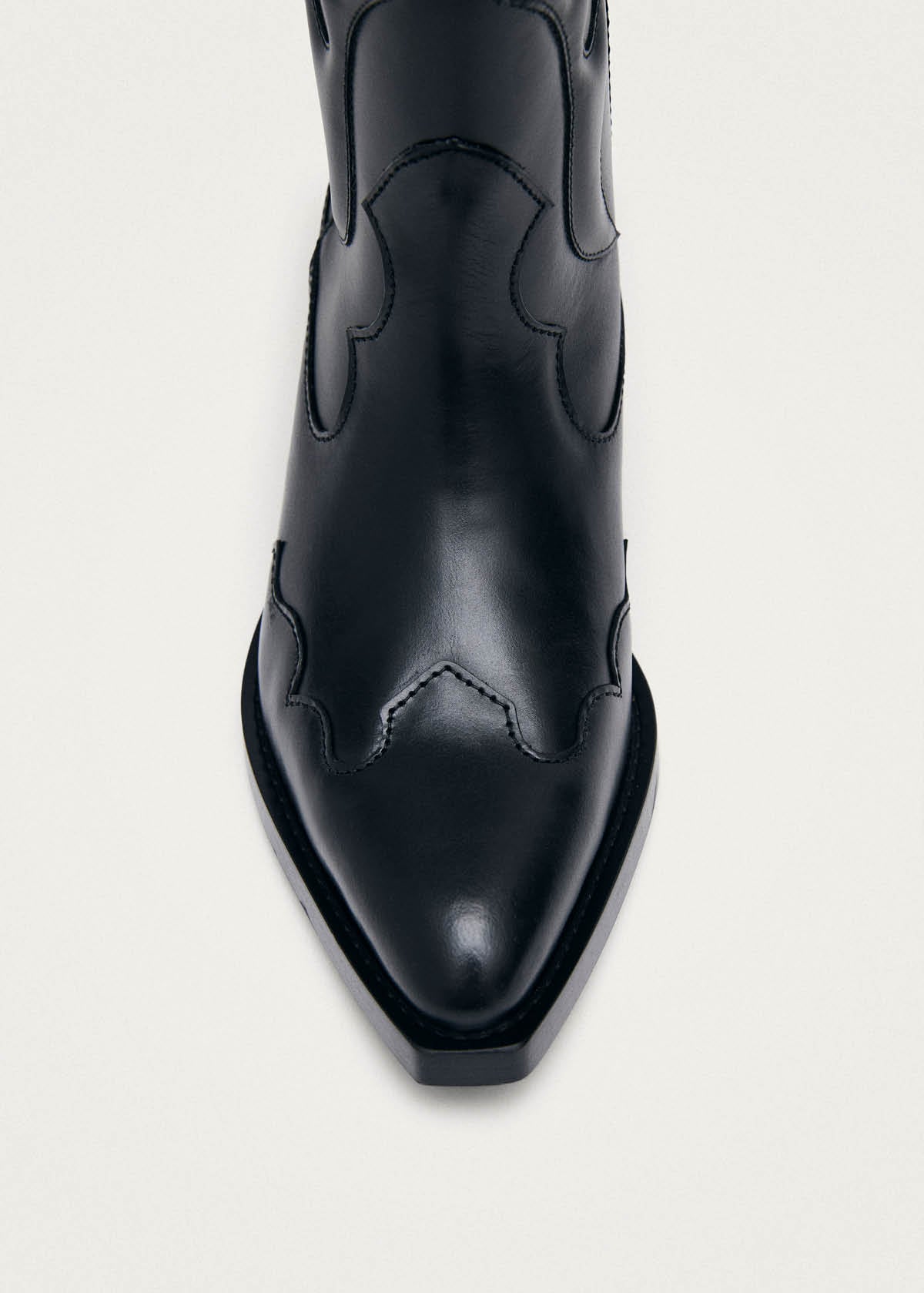 Calyx Black Leather Boots
