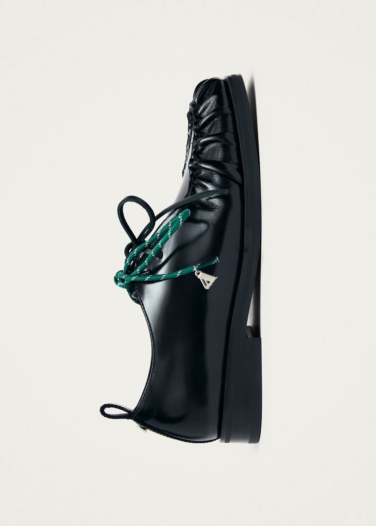 Dani Black Leather Oxfords