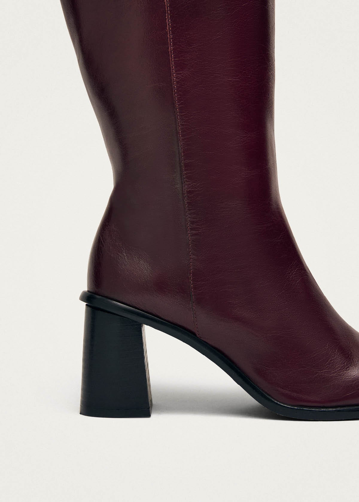 East Rift Burgundy Leather Boots | ALOHAS