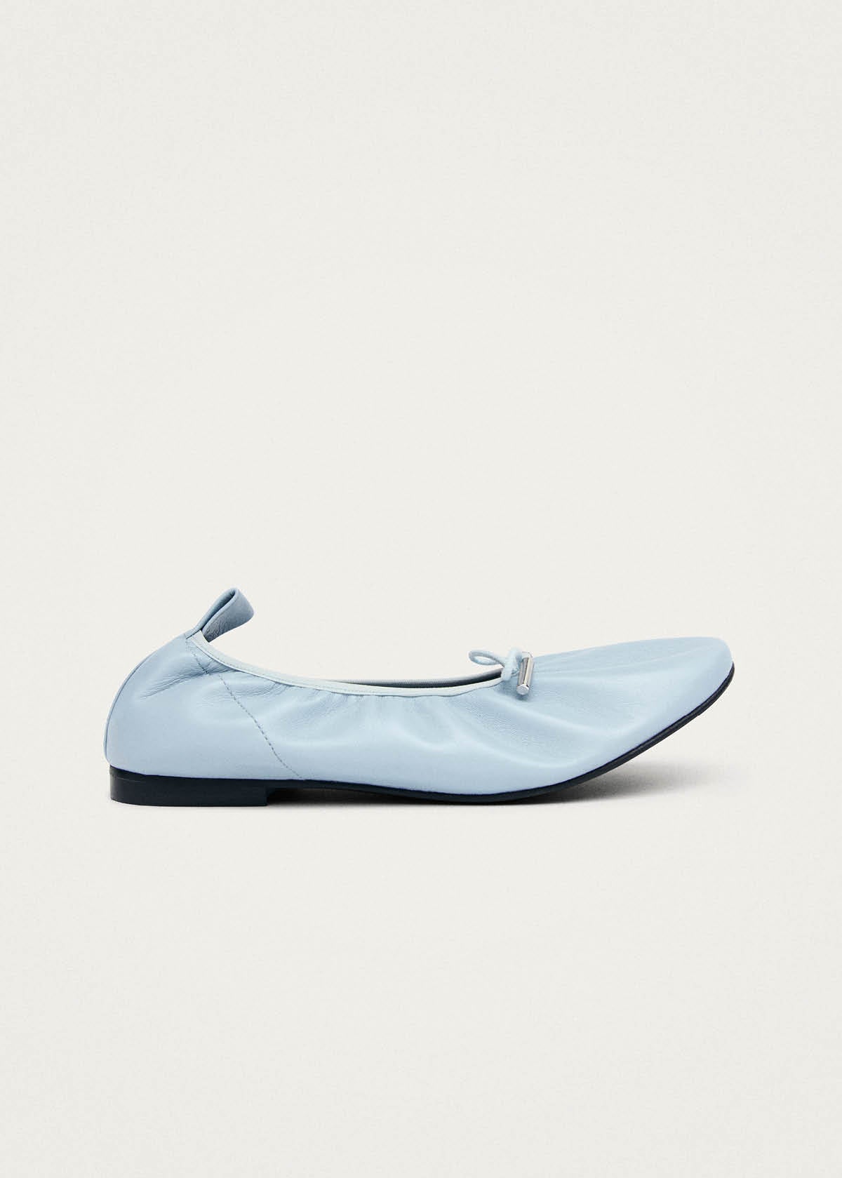 Ballerine in pelle blu Elena