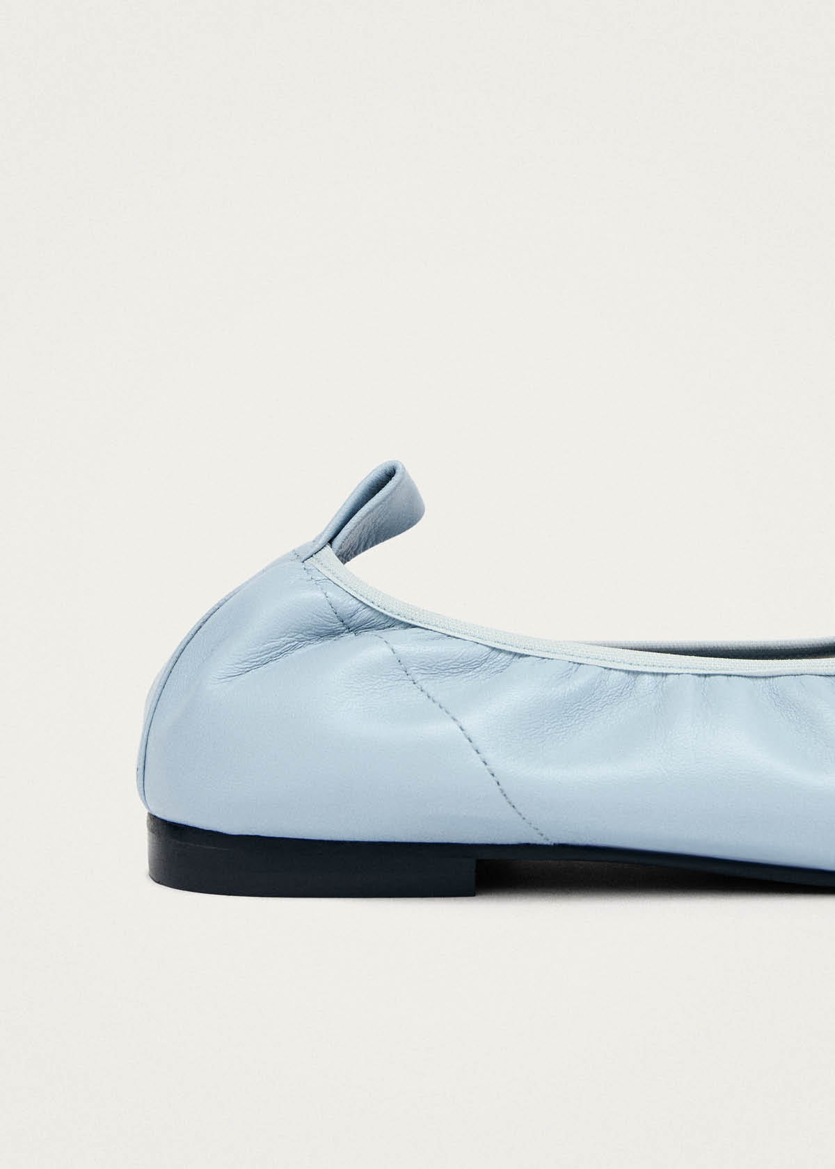 Ballerine in pelle blu Elena