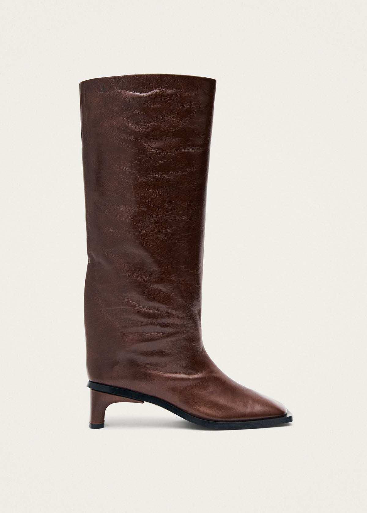 Elias Rift Dunkle Schokolade Lederstiefel