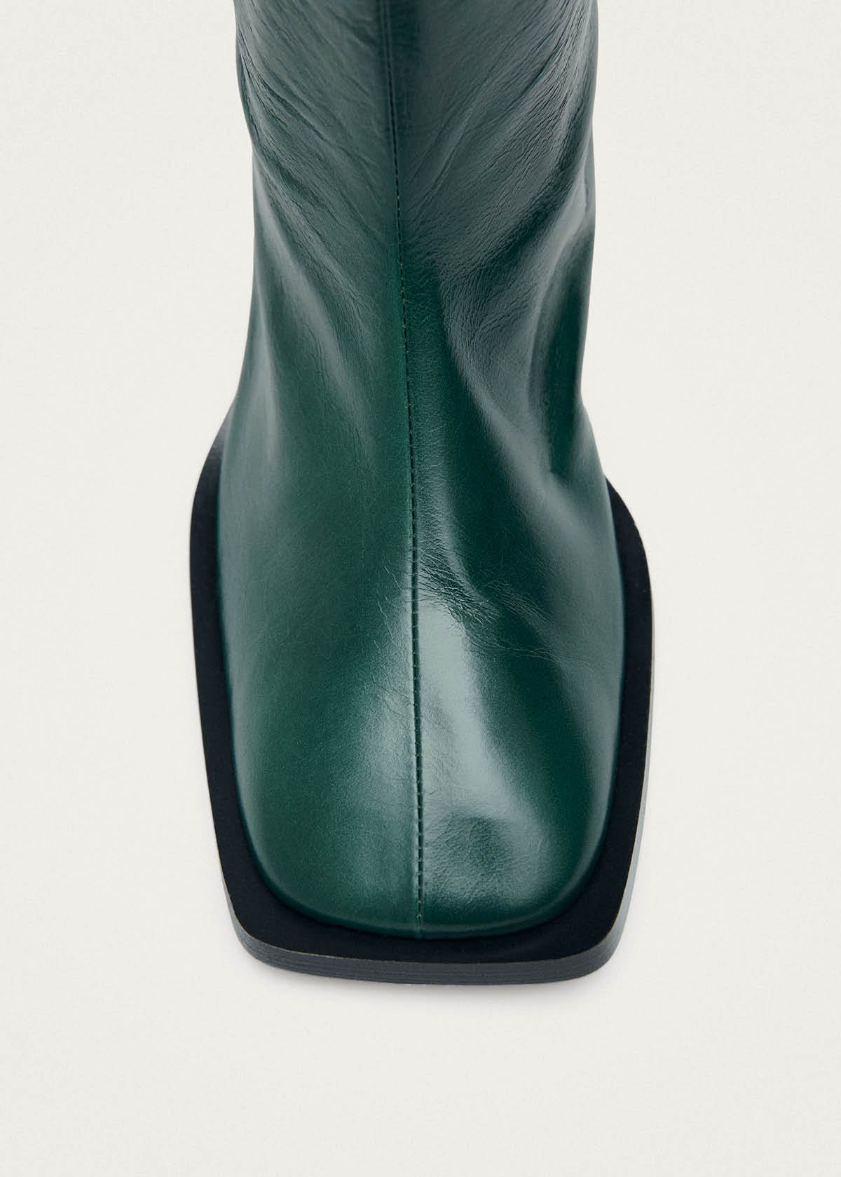 Botas de cuero verde oscuro Elias Rift