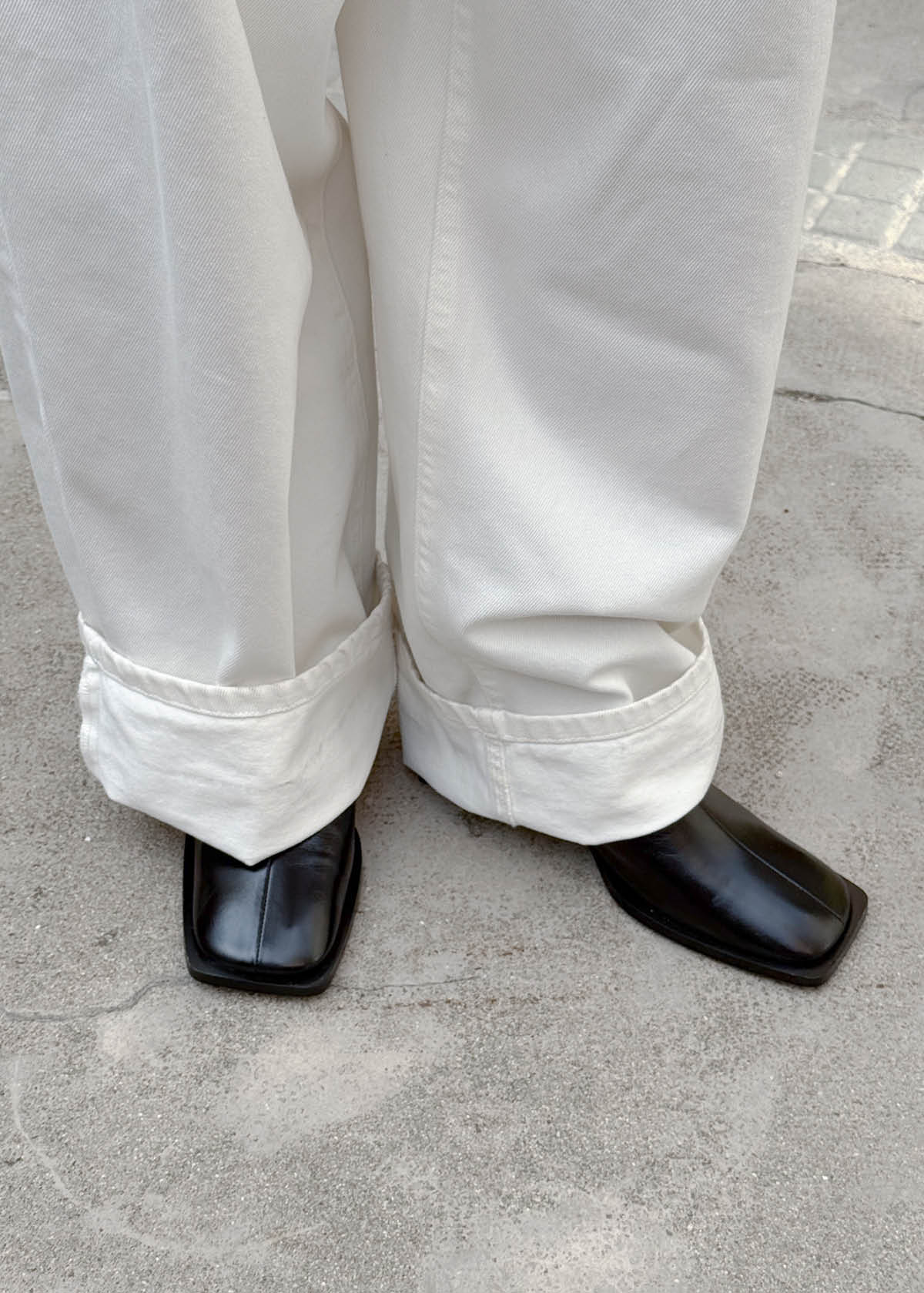 Elowen Rift Schwarze Leder Stiefel