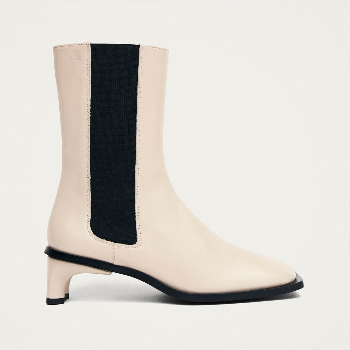 Elowen Rift Cream Leather Boots