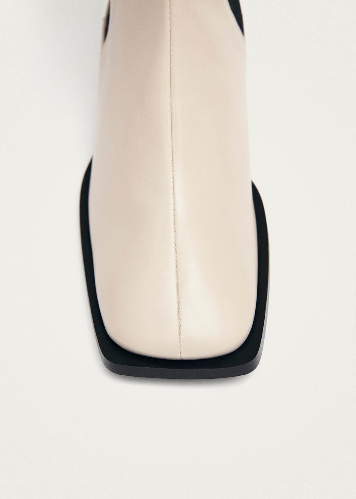 Elowen Rift Cream Leather Boots