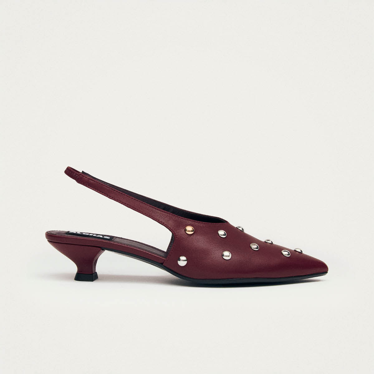 Eros Bordeaux-Leder Pumps