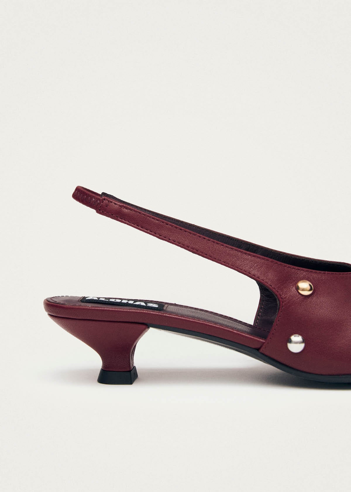 Eros Bordeaux-Leder Pumps