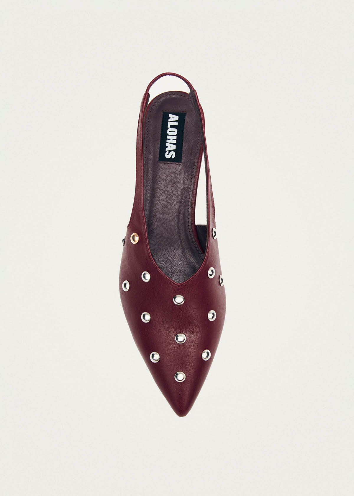 Eros Bordeaux-Leder Pumps