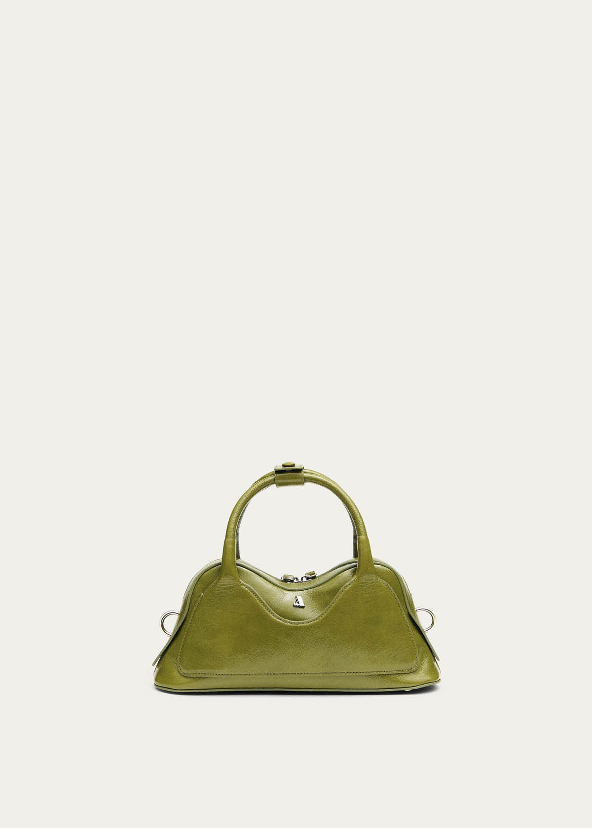 Hilma Mini Sac en Cuir Verni Vert