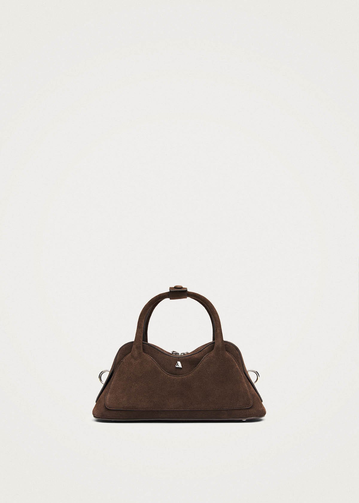 Hilma Mini Suede Brown Leather Bag