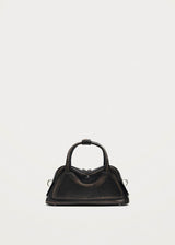 Hilma Mini Vintage Effect Brown Leather Bag