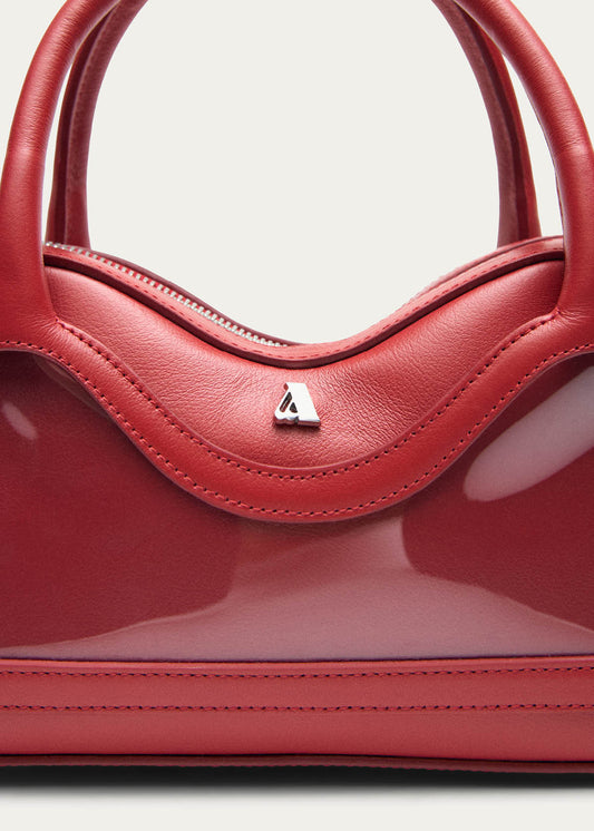 Sac en cuir rouge Hilma Mini Vinyl-image
