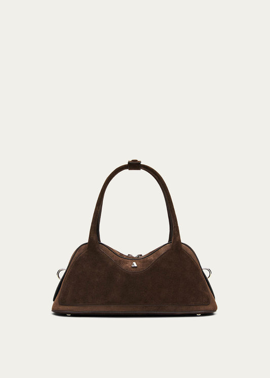Hilma Suede Brown Leather Bag-image