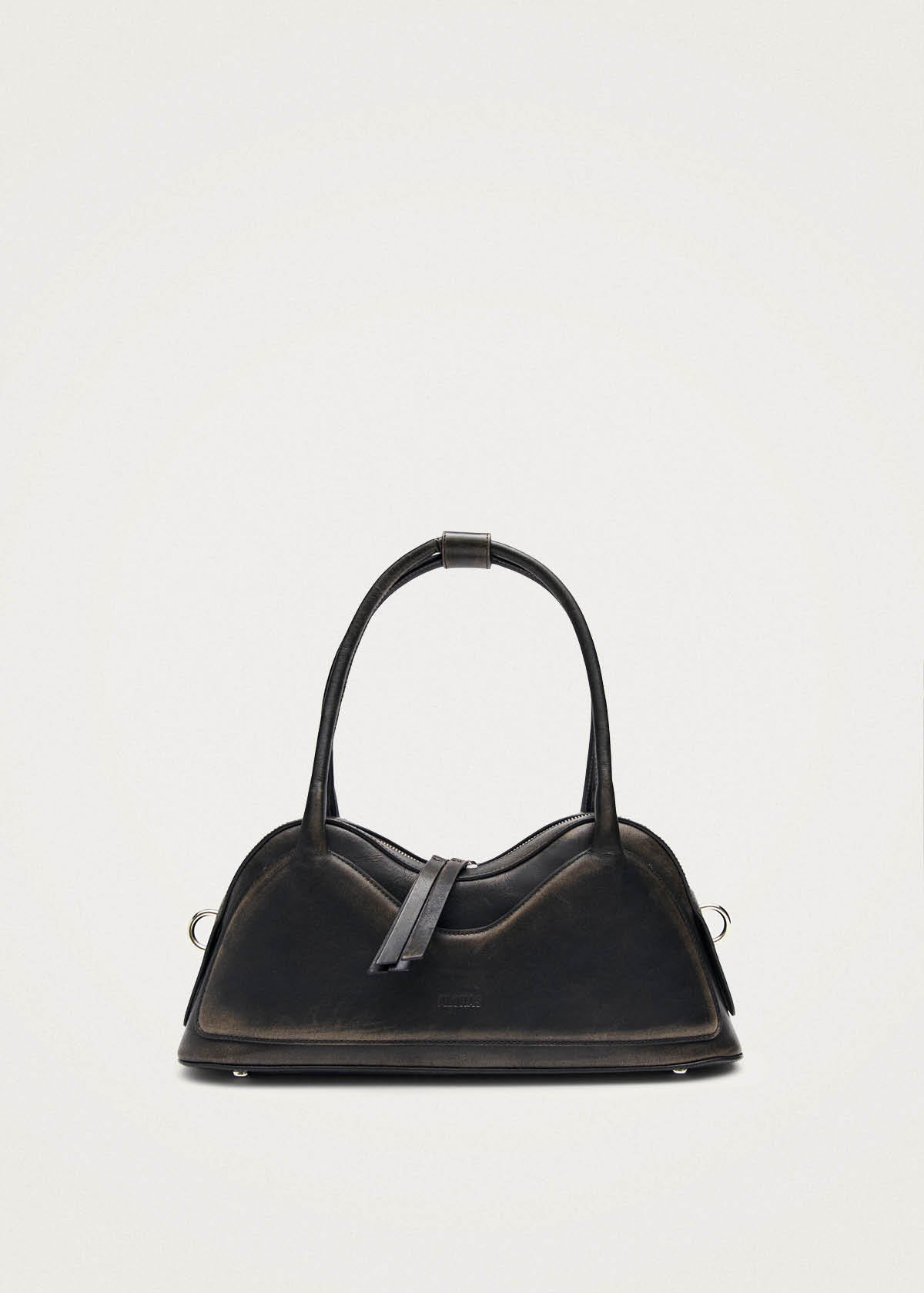 Hilma Borsa in Pelle Marrone Effetto Vintage