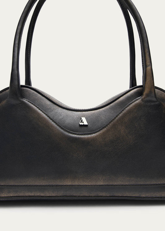 Hilma Sac en Cuir Marron Effet Vintage-image
