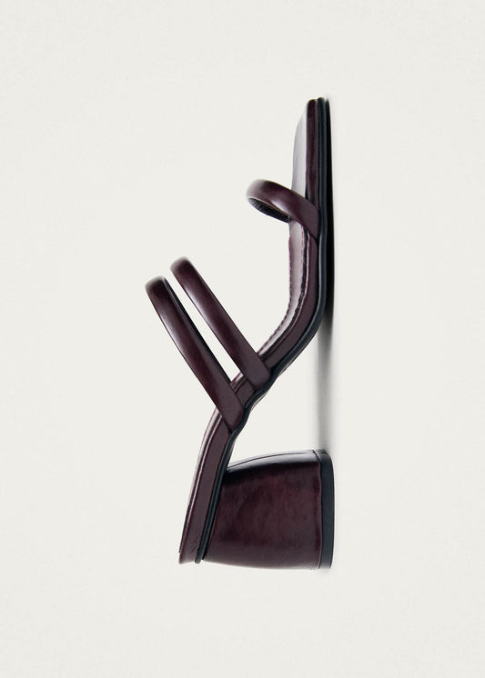 Indiana Rift Burgundy Leather Sandals-image