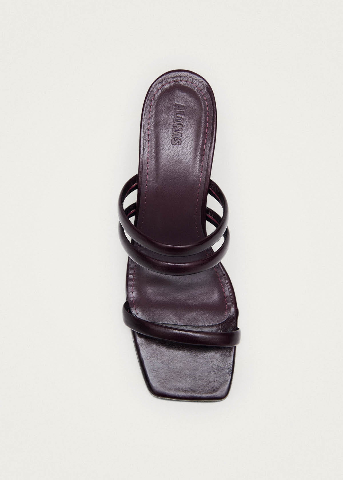 Indiana Rift Burgundy Leather Sandals