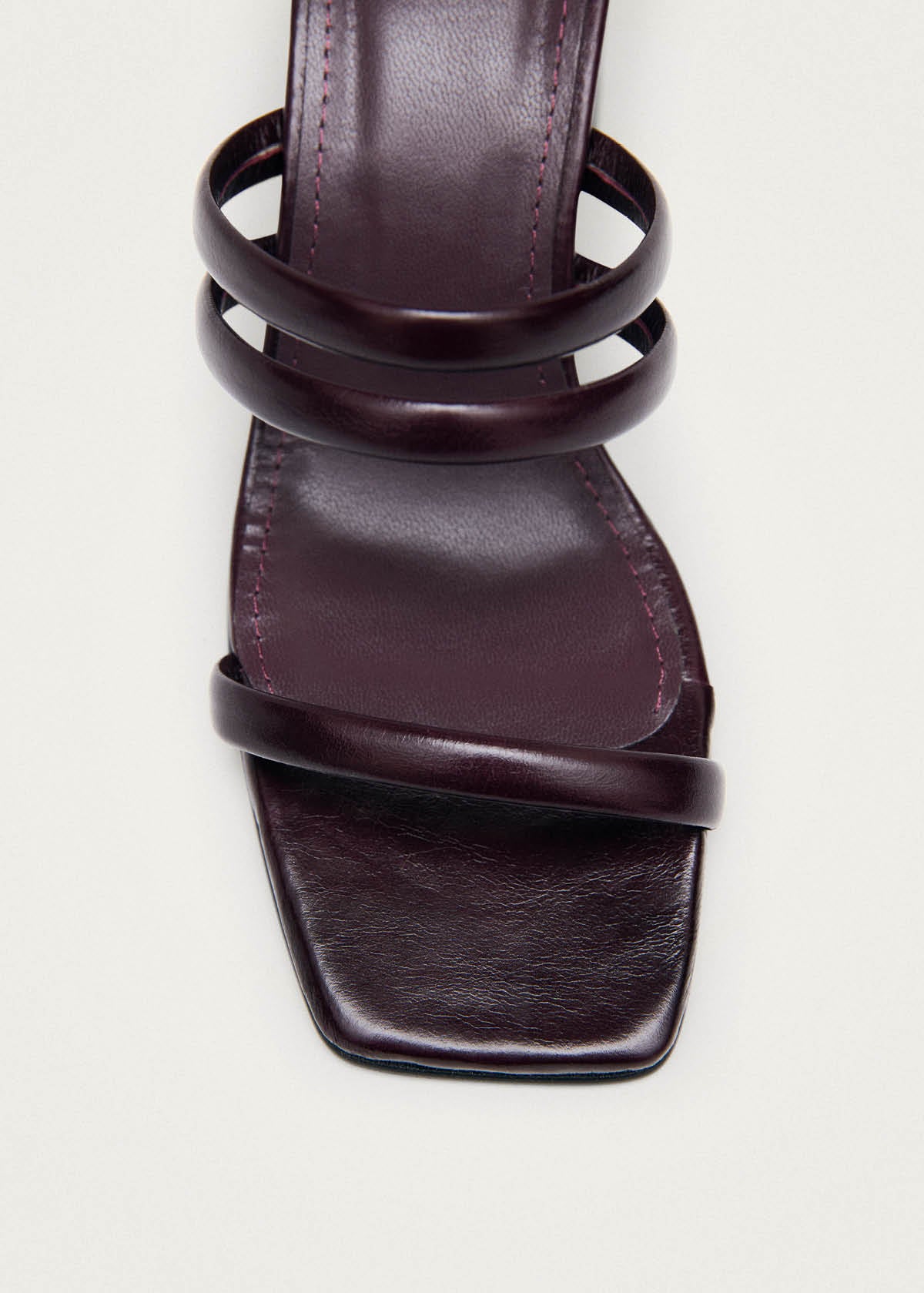 Indiana Rift Burgundy Leather Sandals