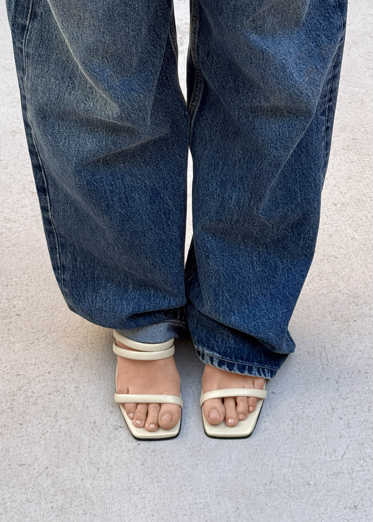 Indiana Rift Cream Leather Sandals