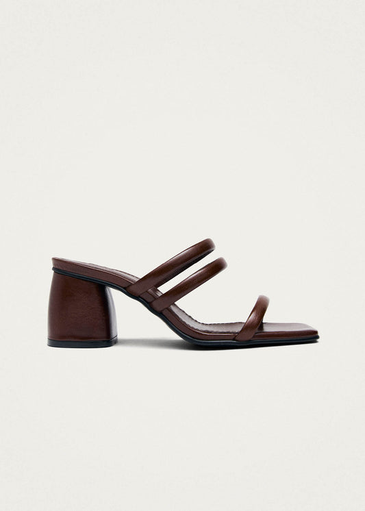 Indiana Rift Dark Brown Leather Sandals-image