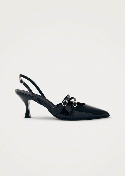 Joelle Black Patent Leather Pumps-image