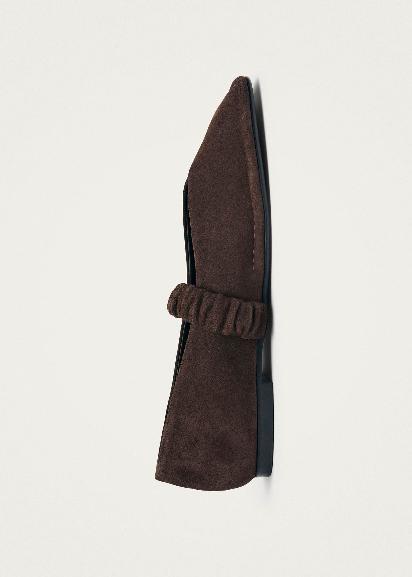 Lautan Ballerine in Pelle Scamosciata Marrone