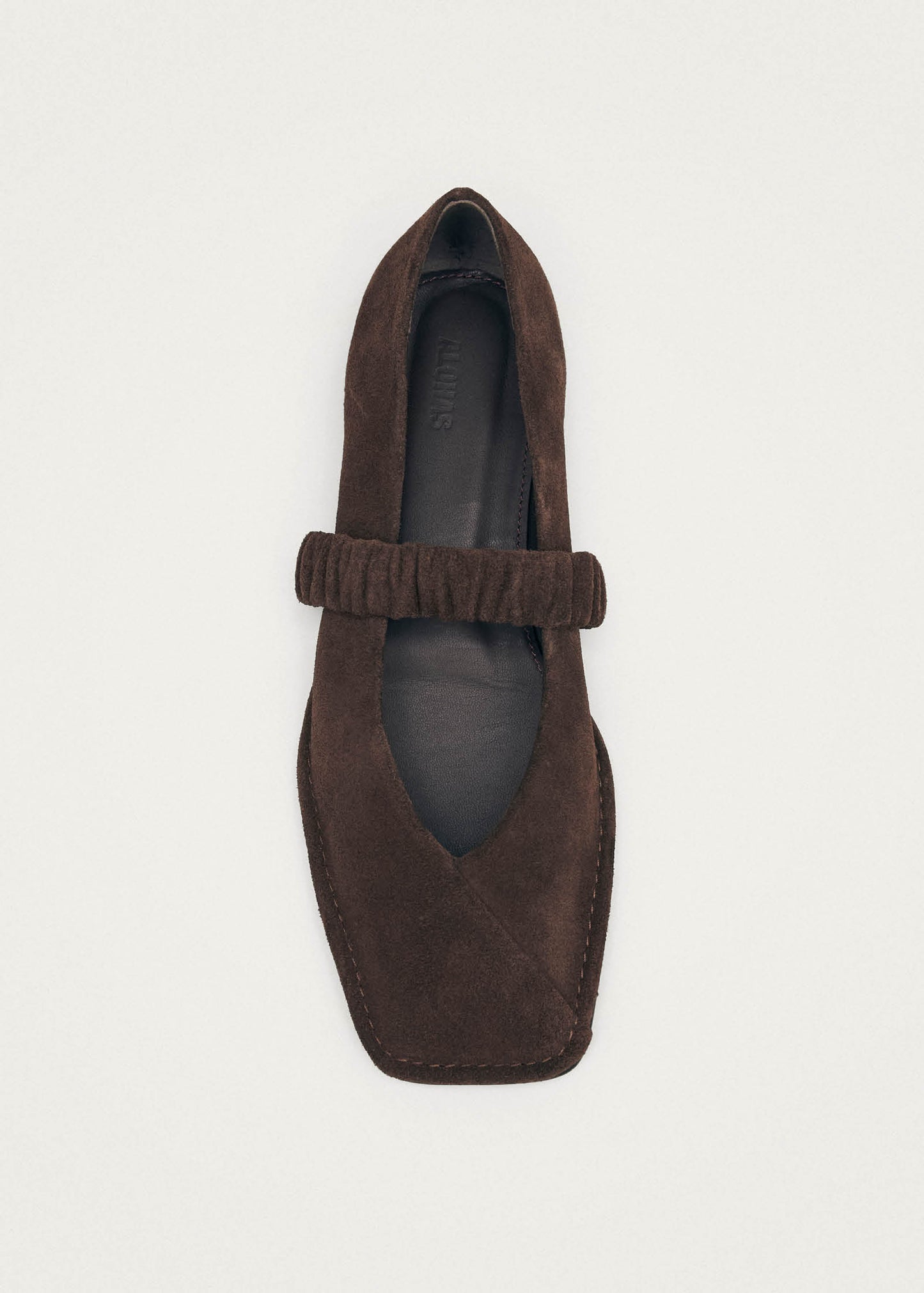 Lautan Ballerine in Pelle Scamosciata Marrone