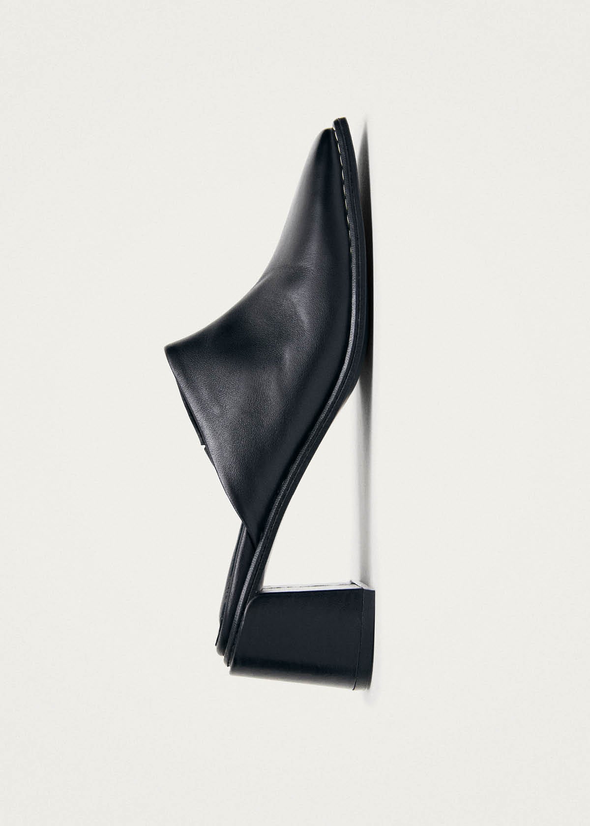 Mules Lex en cuir noir